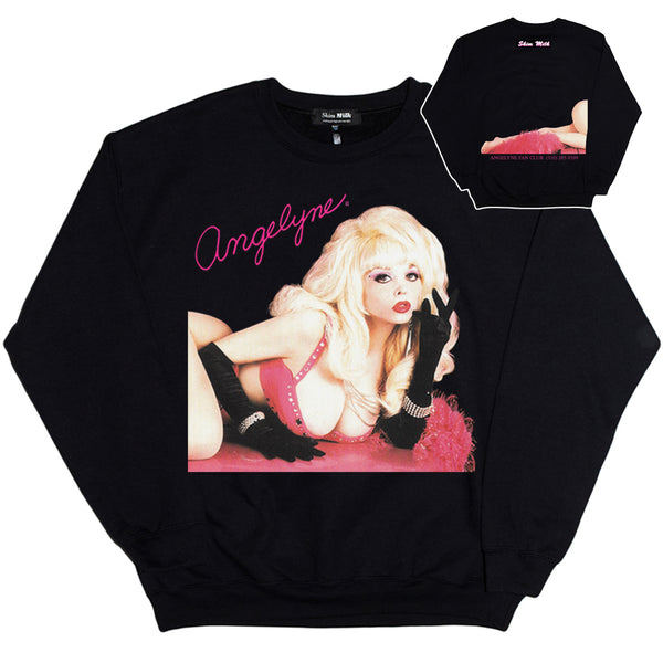 Black Gloves (Angelyne COLLAB) sweatshirt