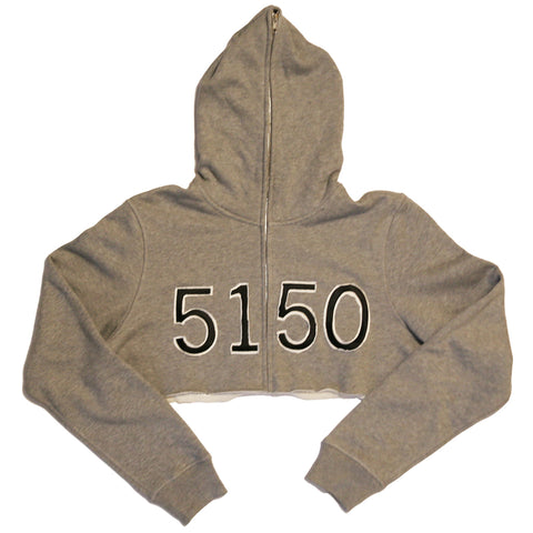 5150 Full Zip cropped HOODIE: Only 6 made (collab w CD 1974)
