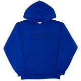 blue velvet hoodie