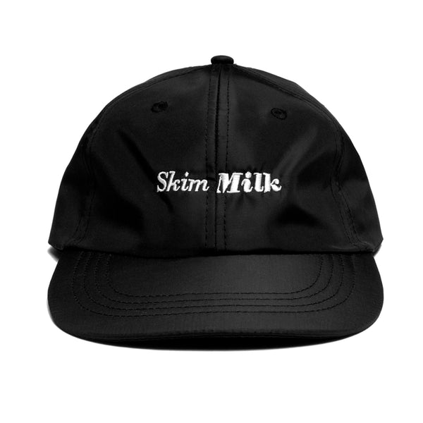 SKIM MILK LOGO NYLON CAP (black)