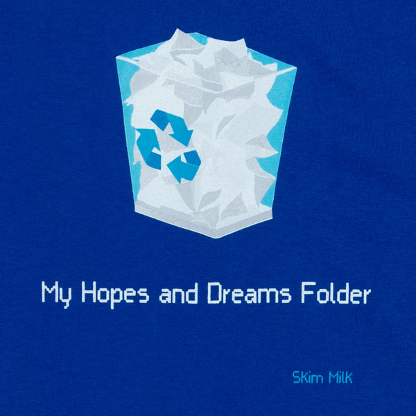 My hopes and dreams folder hoodie