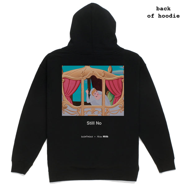 No. Still NO (Saint Hoax COLLAB) black hoodie_