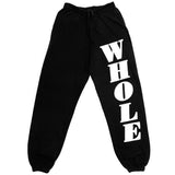 WHOLE sweatpants (black)