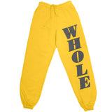 WHOLE sweatpants (mustard)